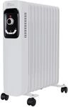 TroniTechnik &Ouml;lradiator TT OR 211 Wei&szlig; 11 Rippen 2500 Watt Drei Heizstufen