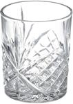 Relaxdays 4er Set Whiskygl&auml;ser Glas Transparent 300 ml 10 cm x 8 cm 350 g