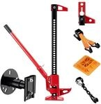 Wiltec Farm Jack Profi-Set Wagenheber 3000Kg Offroad Stockwinde Atv Heber
