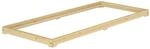 Erst-Holz Studentenbett Futon Extra Niedrig Bettrahmen 90 x 200 cm Kiefer Massiv