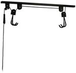 Relaxdays Fahrradlift Stahl Kunststoff Schwarz Mit Seilzug 14 m 34 kg 2,2 kg