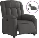 vidaXL Relaxsessel Elektrisch Dunkelgrau Stoff 3205293