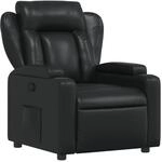 vidaXL Relaxsessel Schwarz Kunstleder Modell 30