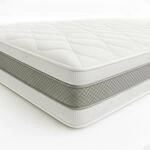 The White Stone Matratze 130x190 20 cm mit hoher Festigkeit Made in Italy