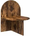 vidaXL Nachttisch Ger&auml;ucherte Eiche 48 x 49 x 65 cm Holzwerkstoff 8001123