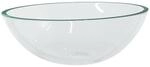 vidaXL Waschbecken Glas 50x37x14 cm Transparent 345237
