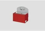 PROREGAL Robuster Wandascher Mit Schild 0,4 Liter HxBxT 16 x 14 x 9,8 cm...