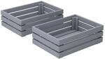 Vicco Schubkasten Novaro Grau 45 x 15 2er Set Art Nr 54751