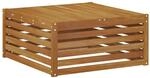 vidaXL Outdoor-Sofagarnitur mit Kissen 8-Tlg Natur und Hellgrau 3373136
