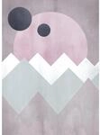 Komar Wandbild Sunrise Gentle 50 x 70 cm