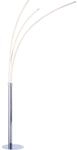 Just Light. LED-Stehleuchte Maja Chrom H: 215 cm