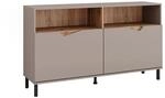 Vicco Kommode Marelle Greige Artisan 140 x 81 mit 2 T&uuml;ren Art Nr 57855