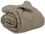 vidaXL Winterbettdecke Hellgrau 240 x 260 cm Mikrofaser 42025751