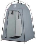 vidaXL Sichtschutzzelt Grau Quick Release Wasserdicht 4004142