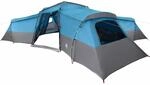 vidaXL Familienzelt mit Dach mit Speicher Blau 833 x 585 x 216 cm Taft 42001152