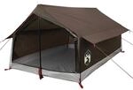 vidaXL Campingzelt 2 Personen Braun Wasserdicht 4009622