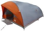 vidaXL Tunnelzelt mit Dach Grau und Orange 500 x 348 x 200 cm Taft 42001171