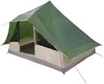vidaXL Tipi Zelt mit Dach mit Speicher Gr&uuml;n 364 x 281 x 257 cm Taft 42000972