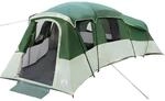 vidaXL Familienzelt mit Dach mit Speicher Gr&uuml;n 762 x 655 x 218 cm Taft 42001154