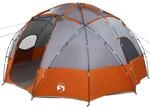 vidaXL Campingzelt Grau und Orange 475 x 475 x 235 cm Polyester 42000995