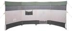 vidaXL Camping-Windschutz Gr&uuml;n 366x152x152 cm Wasserdicht 94740