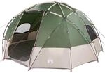 vidaXL Campingzelt mit Dach Gr&uuml;n 475 x 475 x 235 cm Polyester 42000993