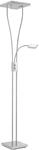 Just Light. LED-Deckenfluter Helia Stahl H: 187 bis 197,5 cm