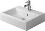 Duravit Waschbecken Vero 60 cm Wei&szlig; mit &Uuml;berlauf + 1 Hahnloch