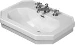 Duravit Waschbecken 1930 70 cm Wei&szlig; mit &Uuml;berlauf + 1 Hahnloch