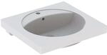 Geberit Waschbecken Preciosa 60 cm Hahnloch und &Uuml;berlauf