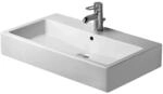 Duravit Waschbecken Vero 80 cm Wei&szlig; mit &Uuml;berlauf + 1 Hahnloch