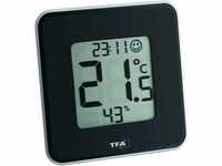 TFA Digitales Thermo-Hygrometer Style Schwarz
