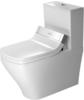 Duravit Stand-WC Kombi DuraStyle 70,5 cm Weiß WonderG. Tiefspüler für SensoWash