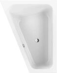 Villeroy & Boch Eckbadewanne 175 x 135 cm, Links Loop & Friends Square Wei&szlig;
