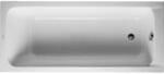Duravit Badewanne D-Code 160 cm x 70 cm Einbauversion Ablauf Fu&szlig;bereich Wei&szlig;
