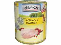 Mac's Katzen-Nassfutter Geflügel und Cranberry 400 g