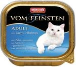 Vom feinsten Katzen-Nassfutter Adult Lachs und Shrimps 100 g