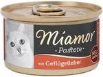 Miamor Nassfutter Pastete mit Gefl&uuml;gelleber 85 g
