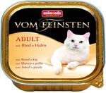 Vom Feinsten Katzen-Nassfutter Adult Rind und Huhn 100 g