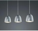 Trio Pendelleuchte Ontario Silber 3-flammig