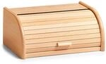 Zeller Rollbrotkasten Buche 18 cm x 28,2 cm x 39 cm Natur