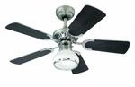 WESTINGHOUSE Deckenventilator Princess Radiance II Zinn 90 cm mit Beleuchtung und