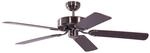 Pepeo Deckenventilator Potkuri Aged Silver - Mahagoni 132 cm mit Zugkette