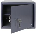 HMF 49203-11 Safe Tresor Schl&uuml;ssel M&ouml;beltresor 38 x 30 x 30 cm Anthrazit