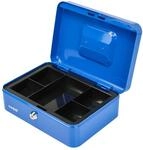 HMF 10125-05 Geldkassette 25 x 18 x 9 cm Blau