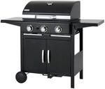 tepro Gasgrill Mayfield 3-Brenner Schwarz