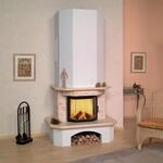 Hark Aspen 1 Kaminofen Naturstein Beige 8 kW mit Automatik