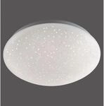 Just Light. LED-Deckenleuchte Skyler Wei&szlig; &Oslash; 25 cm