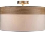 Globo Deckenleuchte CHIPSY Nickel matt-Beige