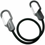 Master Lock Gummi-Spannseil Hook 3205EURDAT mit Karabinerhaken Schwarz 80 cm